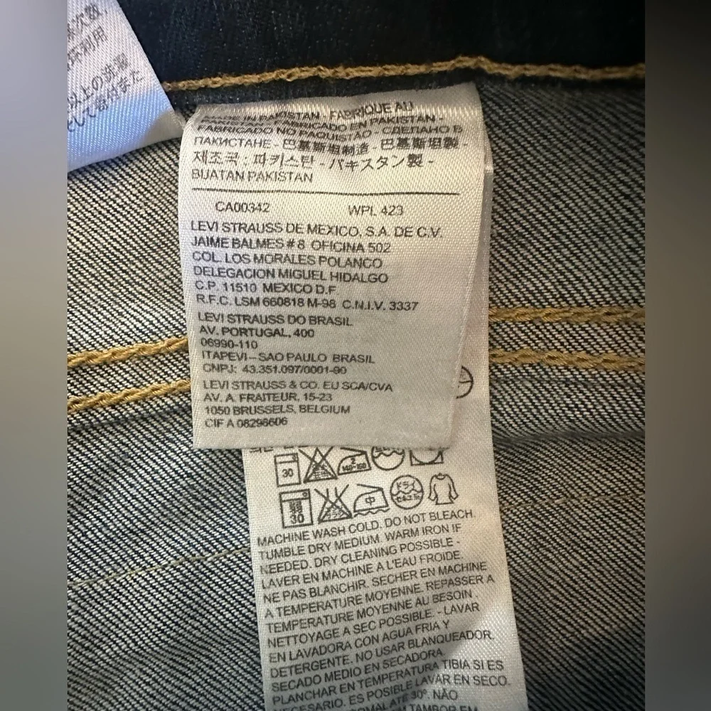Levi’s 569 Loose Straight Fit Jeans - Mens Size 44 x 32 - Dark Wash